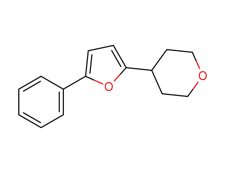 4-(5-phenylfuran-2-yl)tetrahydro-2H-pyran