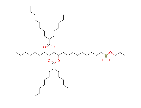 isobutyl 10,11-bis(2-hexyldecanoyloxy)nonadecanesulfonate