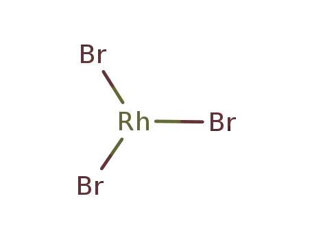 Molecular Structure of 15608-29-4 (Rhodium tribromide)