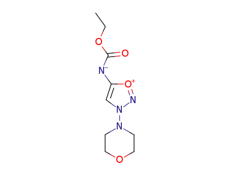Molecular Structure of 25717-80-0 (Molsidomine)