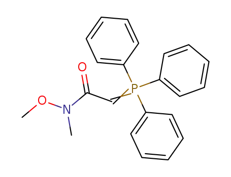 N-methoxy-N-methyl-2-(triphenylphosphoranylidene)acetamide