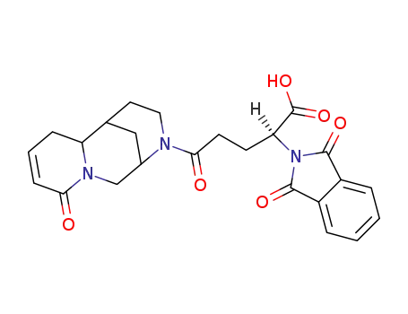 1-(gamma-phthalylglutamyl)cytisine