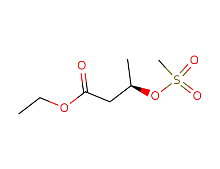 (-)-(R)-Ethyl 3-(mesyloxy)butanoate