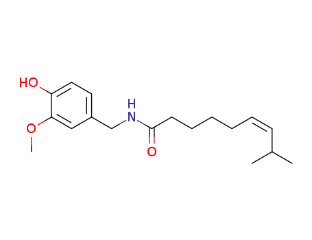 Molecular Structure of 25775-90-0 ((Z)-CAPSAICIN)