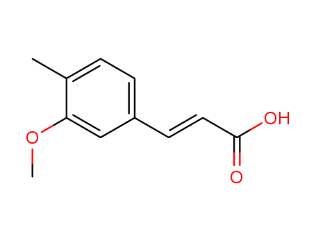 2-Propenoic acid, 3-(3-methoxy-4-methylphenyl)-, (2E)-