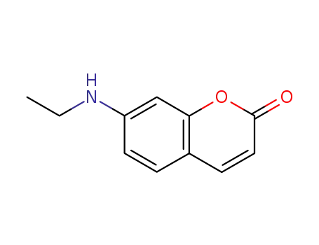 2H-1-Benzopyran-2-one, 7-(ethylamino)-