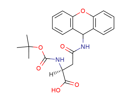 N-Boc-N'-xanthyl-L-asparagine(65420-40-8)