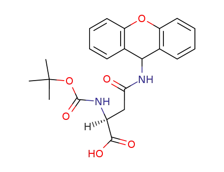 Cas no.65420-40-8 98% N-Boc-N'-xanthyl-L-asparagine