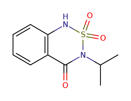 ３－イソプロピル－１Ｈ－２，１，３－ベンゾチアジアジン－４（３Ｈ）－オン２，２－ジオキシド