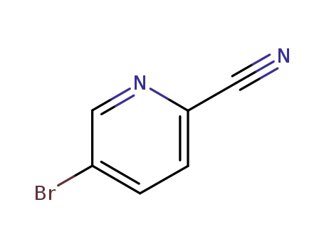 Molecular Structure of 97483-77-7 (5-Bromo-2-pyridinecarbonitrile)