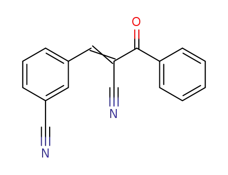 3-((Z)-2-Cyano-3-oxo-3-phenyl-propenyl)-benzonitrile
