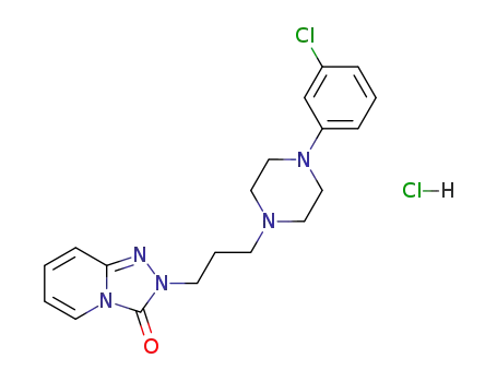 Molecular Structure of 25332-39-2 (Trazodone hydrochloride)