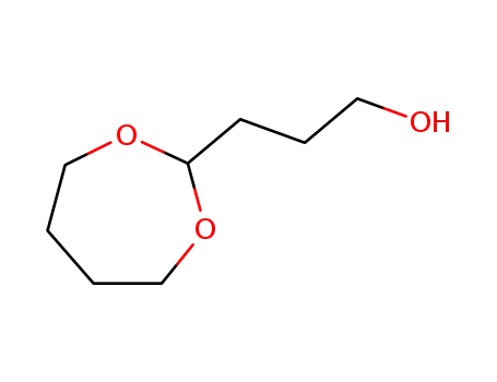 Molecular Structure of 66338-17-8 (1,3-Dioxepane-2-propanol)
