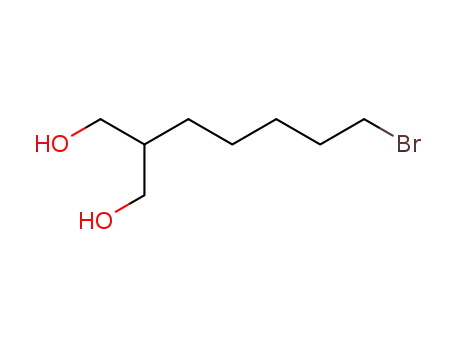 Molecular Structure of 115694-04-7 (1,3-Propanediol, 2-(5-bromopentyl)-)