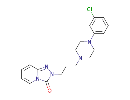 1,2,4-Triazolo[4,3-a]pyridin-3(2H)-one,2-[3-[4-(3-chlorophenyl)-1-piperazinyl]propyl]-