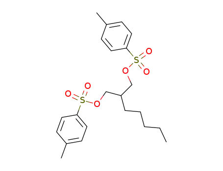 Molecular Structure of 111241-42-0 (1,3-Propanediol, 2-pentyl-, bis(4-methylbenzenesulfonate))