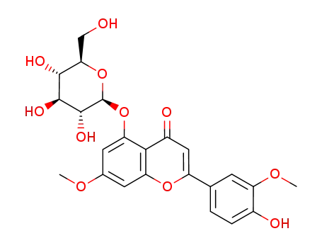 4'-hydroxy-7,3'-dimethoxyflavone-5-O-β-D(+)glucopyranoside