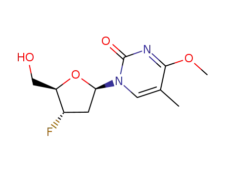 1-(2,3-dideoxy-3-fluoro-β-D-erythro-pentofuranosyl)-4-methoxy-5-methyl-2(1H)-pyrimidinone