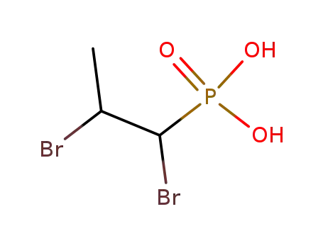 Molecular Structure of 143247-73-8 (Phosphonic acid, (1,2-dibromopropyl)-)