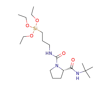 (S)-1-(3-triethoxysilylpropyl)aminocarbonyl-2-t-butylaminocarbonylpyrrolidine