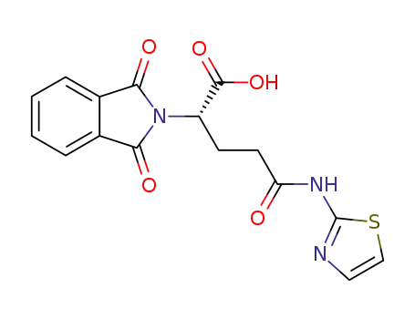 (S)-2-(1,3-Dioxo-1,3-dihydro-isoindol-2-yl)-4-(thiazol-2-ylcarbamoyl)-butyric acid