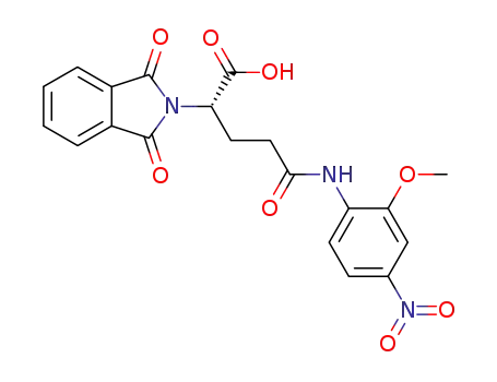 (S)-2-(1,3-Dioxo-1,3-dihydro-isoindol-2-yl)-4-(2-methoxy-4-nitro-phenylcarbamoyl)-butyric acid