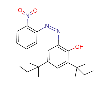 2,4-Bis-(1,1-dimethyl-propyl)-6-(2-nitro-phenylazo)-phenol