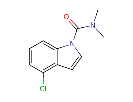 4-chloro-N,N-dimethyl-1H-indole-1-carboxamide