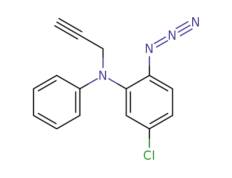(2-Azido-5-chloro-phenyl)-phenyl-prop-2-ynyl-amine