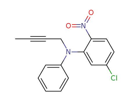 But-2-ynyl-(5-chloro-2-nitro-phenyl)-phenyl-amine