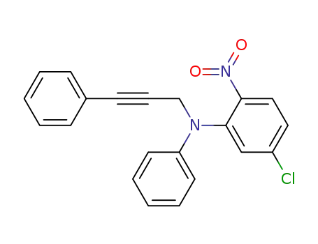 (5-Chloro-2-nitro-phenyl)-phenyl-(3-phenyl-prop-2-ynyl)-amine