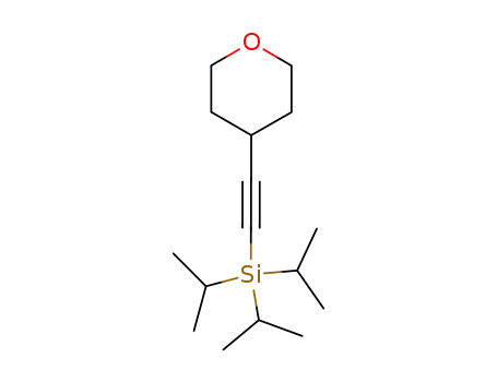 triisopropyl((tetrahydro-2H-pyran-4-yl)ethynyl)silane