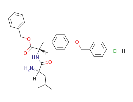 L-leucyl-O-benzyl-L-tyrosine benzyl ester hydrochloride