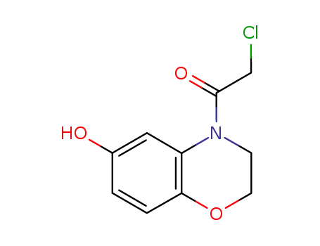4-chloroacetyl-6-hydroxy-3,4-dihydro-2H-1,4-benzoxazine