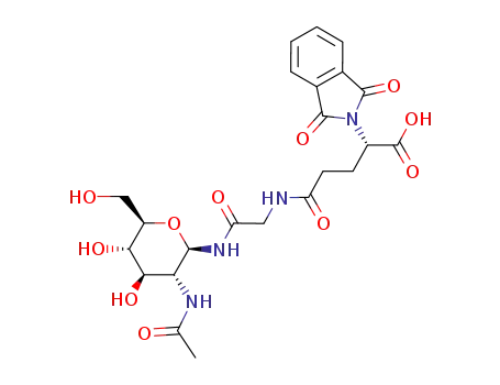 2-acetamido-2-deoxy-N-[(N-phthaloyl-γ-L-glutamyl)glycyl]-β-D-glucopyranosylamine