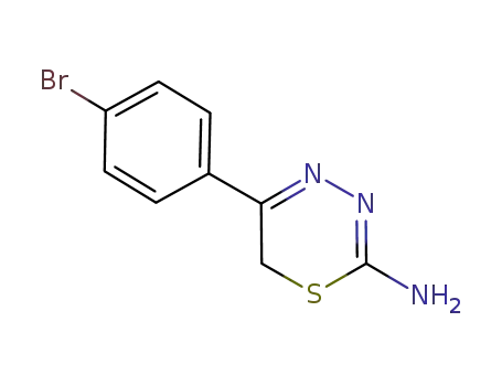 5-(4-bromophenyl)-6H-1,3,4-thiadiazin-2-amine
