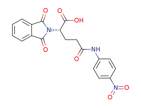 2H-Isoindole-2-acetic acid, 1,3-dihydro-alpha-(3-((4-nitrophenyl)amino)-3-oxopropyl)-1,3-dioxo-, (S)-