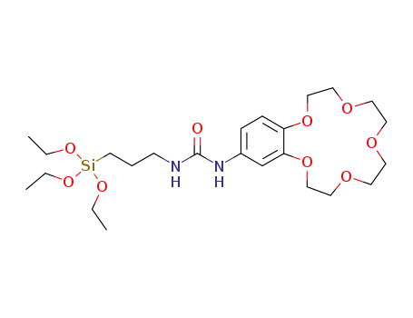 4-[3-(triethoxysilyl)propyl]ureidobenzo-15-crown-5
