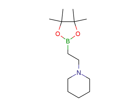 1-[2-(4,4,5,5-tetramethyl-1,3,2-dioxaborolan-2-yl)ethyl]piperidine