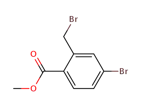 4-Bromo-2-bromomethylbenzoic acid methyl ester cas no. 78471-43-9 98%