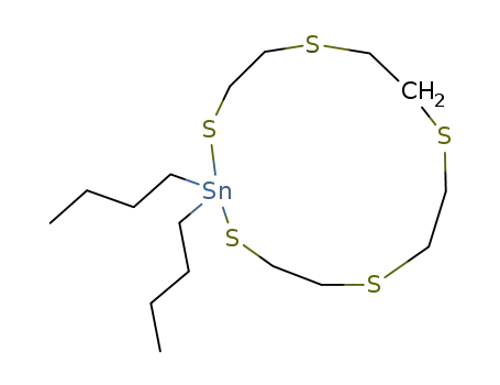 2,2-dibutyl-2-stanna-1,3,6,9,12-pentathiacyclotetradecane