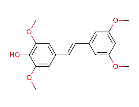 (E)-4-hydroxy-3,3',5,5'-tetramethoxystilbene