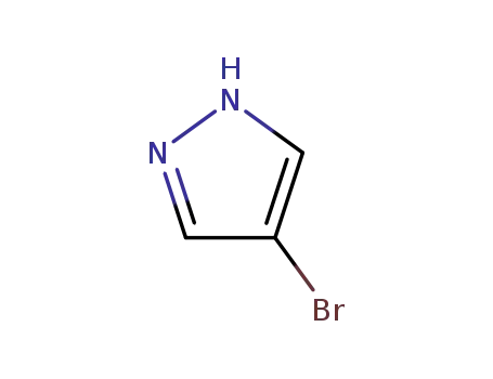 Molecular Structure of 2075-45-8 (4-Bromopyrazole)