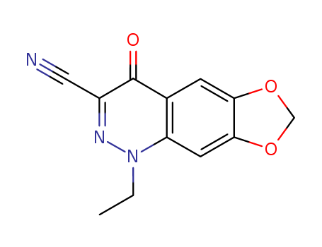 [1,3]Dioxolo[4,5-g]cinnoline-3-carbonitrile,1-ethyl-1,4-dihydro-4-oxo-