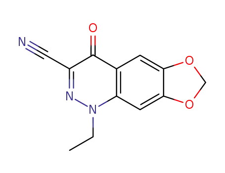 1-ethyl-1,4-dihydro-4-oxo[1,3]dioxolo[4,5-g]cinnoline-3-carbonitrile