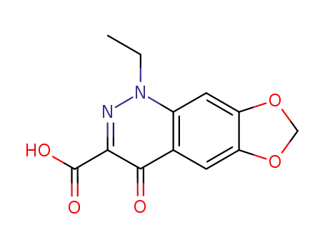 [1,3]Dioxolo[4,5-g]cinnoline-3-carboxylicacid, 1-ethyl-1,4-dihydro-4-oxo- cas  28657-80-9
