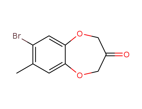 7-bromo-8-methyl-2H-1,5-benzodioxepin-3(4H)-one