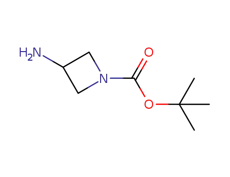 Molecular Structure of 193269-78-2 (1-Boc-3-(Amino)azetidine)