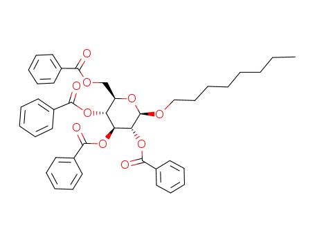 n-octyl 2,3,4,6-tetra-O-benzoyl-β-D-glucopyranoside