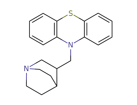 10H-Phenothiazine,10-(1-azabicyclo[2.2.2]oct-3-ylmethyl)-